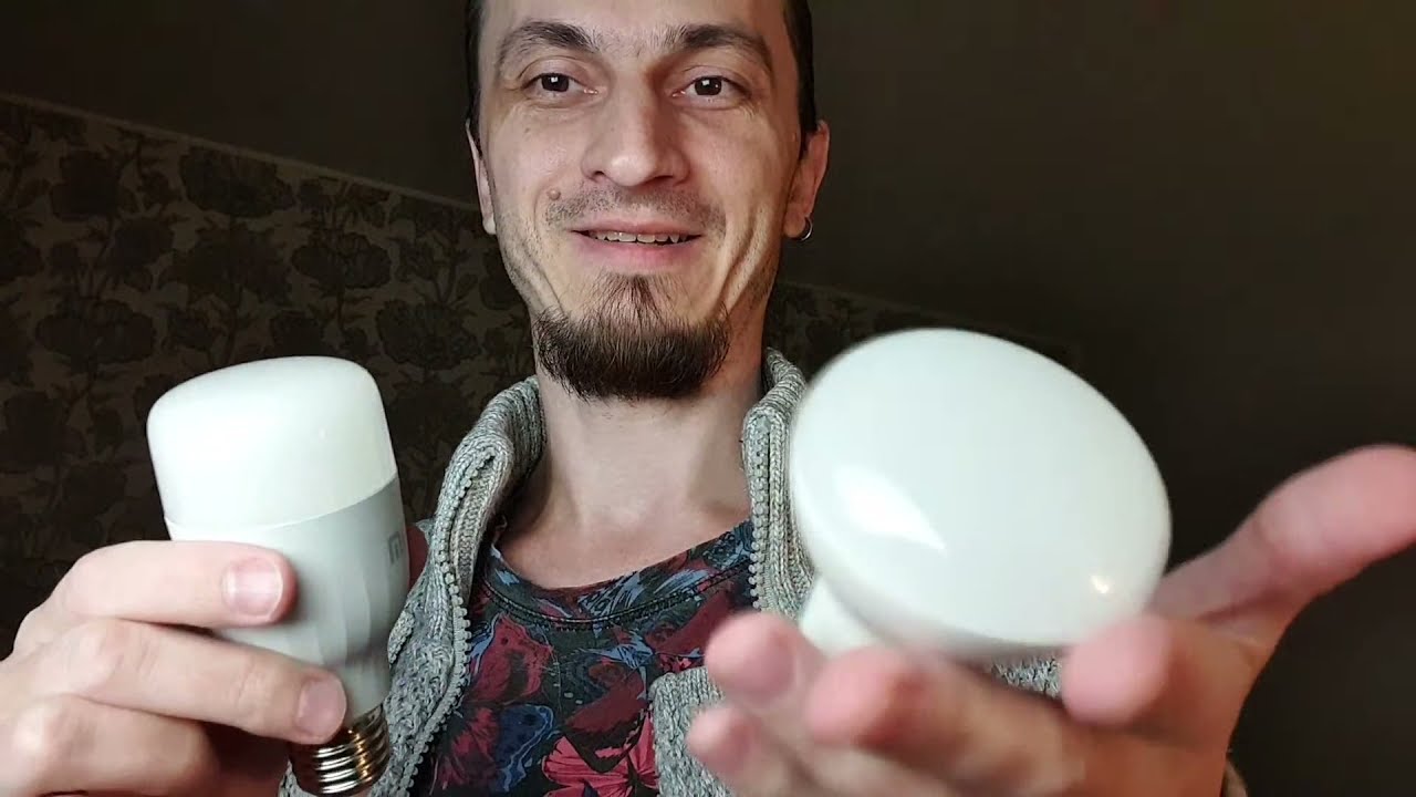 Распаковка и тест ламп Mi Smart LED Bulb Essential (White and Color)