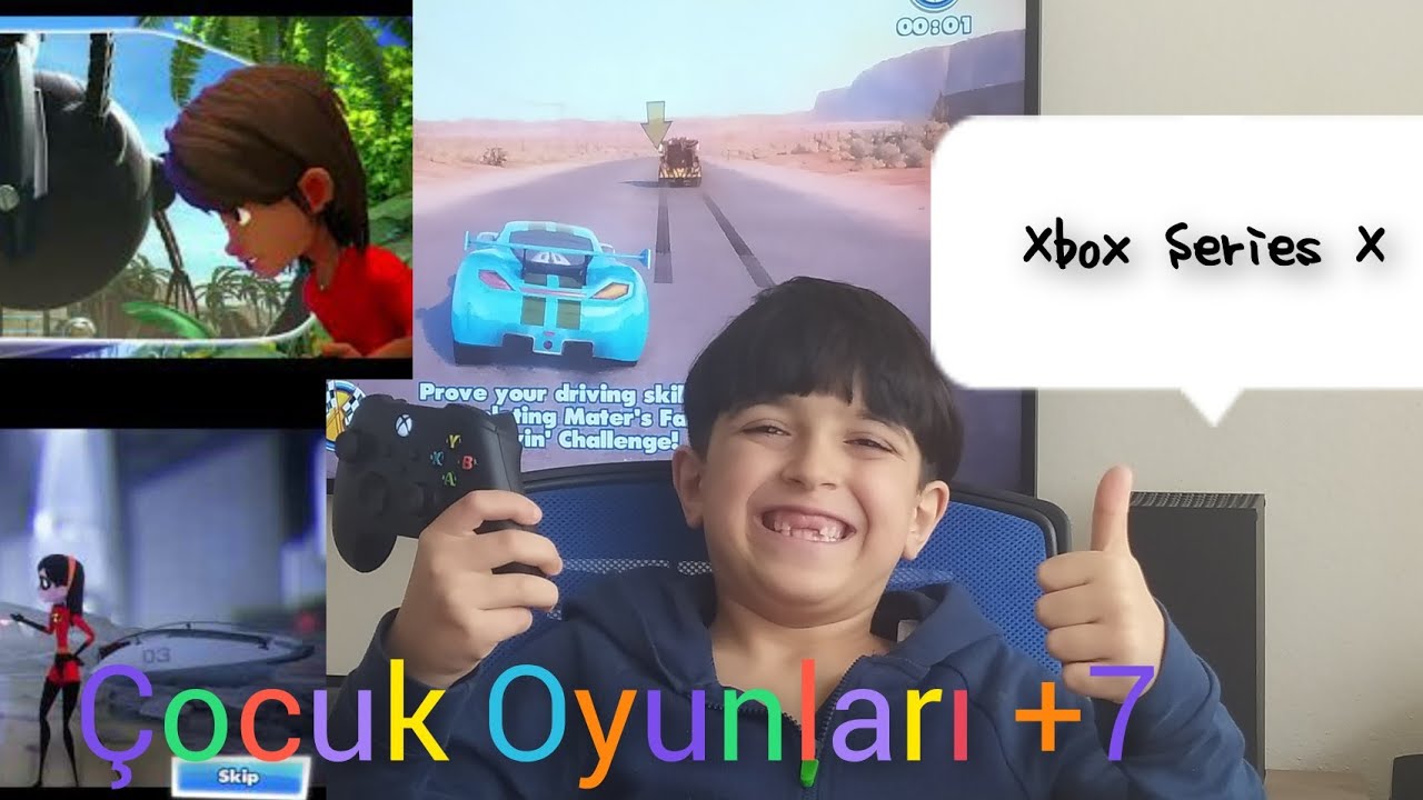 &Ccedil;ocuk Oyunları  - B&ouml;l&uuml;m 3 - Rush  A Disney&bull;Pixar Adventure 2021 -Xbox Series X - 4K