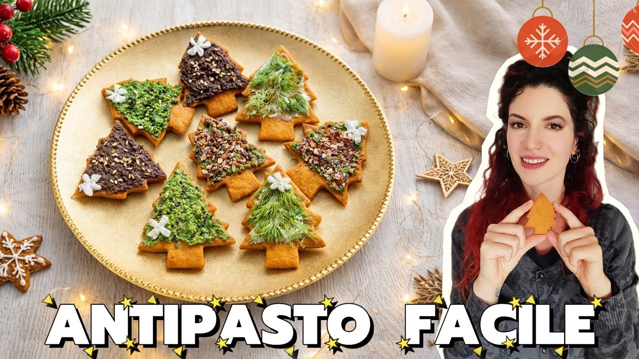 Alberelli GUSTO PIZZA: l'antipasto natalizio più semplice di sempre