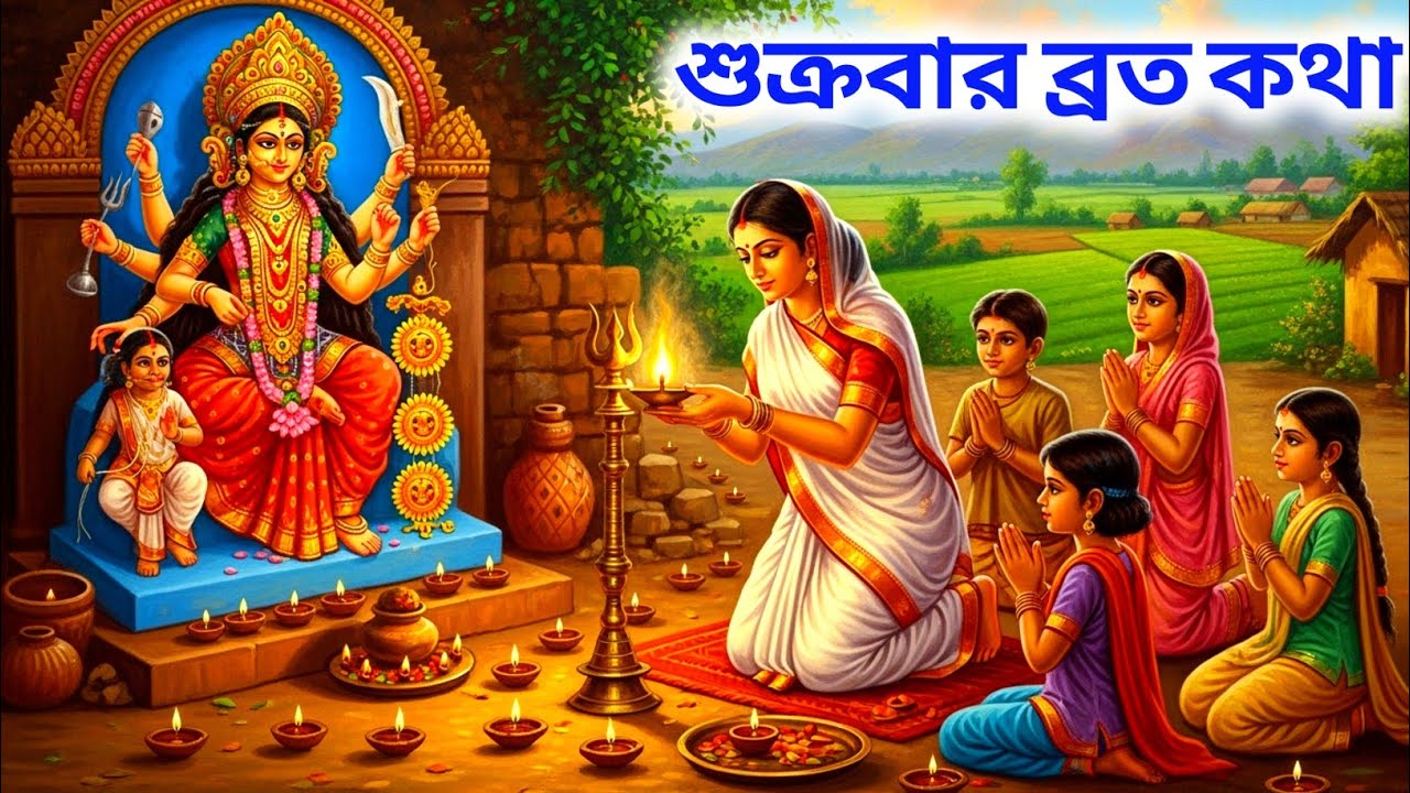 শুক্রবার ব্রত কথা | Shukrawar Vrat Katha | সন্তোষী মাতার কথা | Santoshi mata ki katha | Bhakti Story