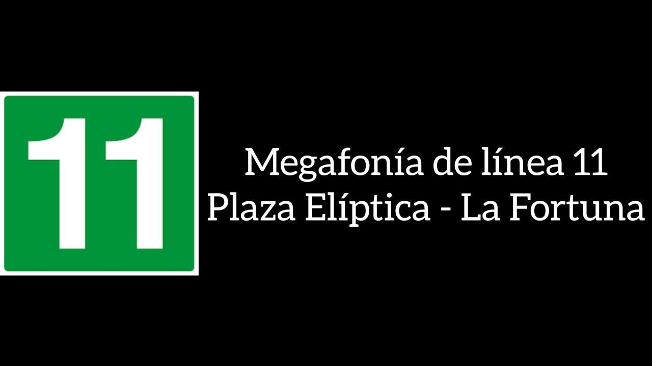 Metro de Madrid - Megafonía de línea 11