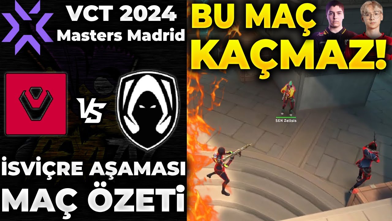 Sentinels vs Team Heretics MAÇ ÖZETİ | VALORANT 2024 Masters Madrid