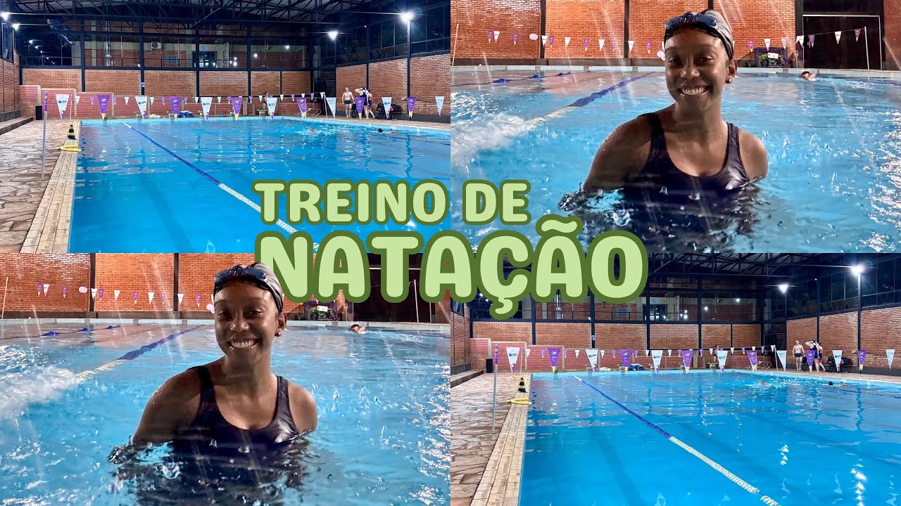 TREINO DE NATAÇÃO #2 | Nadando com a atlética da faculdade 