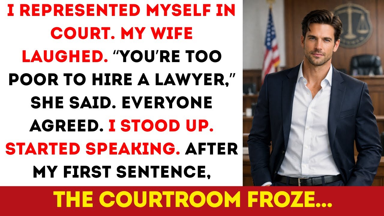In Divorce Court, My Wife Laughed When I Represented Myself. But Her Smile Didn’t Last Long...