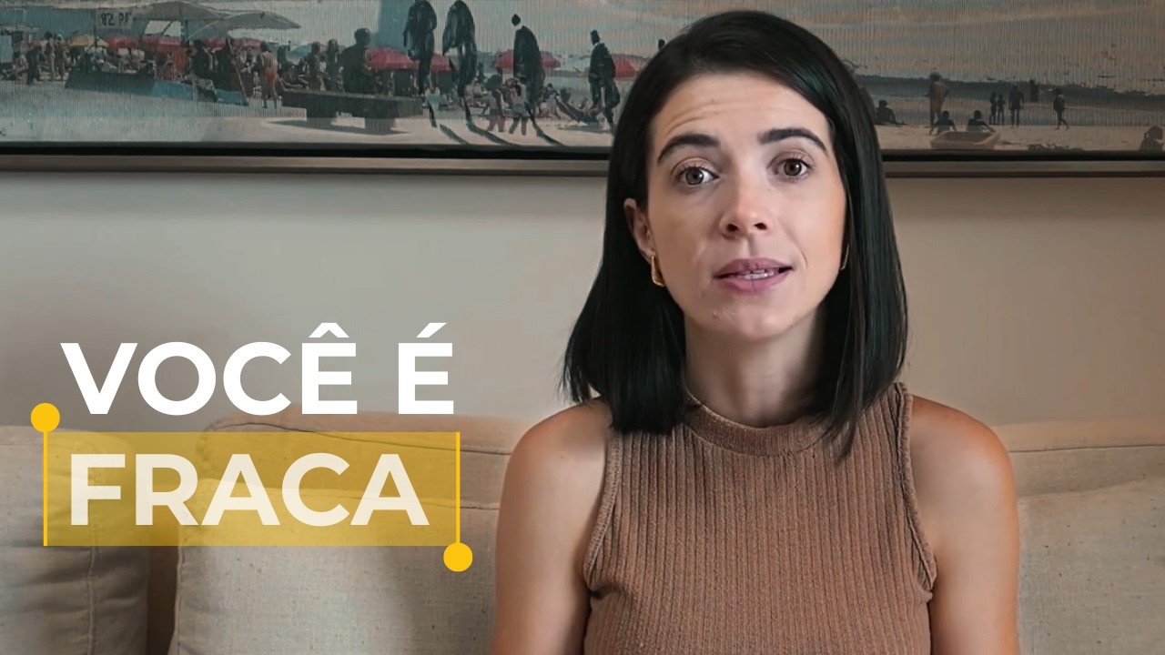Você precisa parar de ser frágil com você mesma (Como ser mais disciplinada)