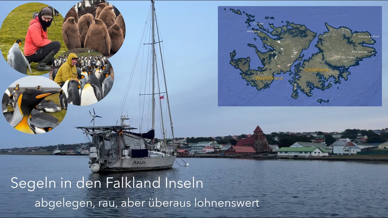Ep 150: Segeln in den Falkland Inseln - abgelegen, rau, aber überaus lohnenswert (Sailing Anixi)