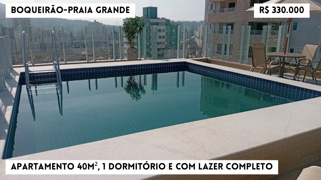 (200) Apartamento com Vista Livre no Boqueirão – 500m da Praia | Lazer Completo