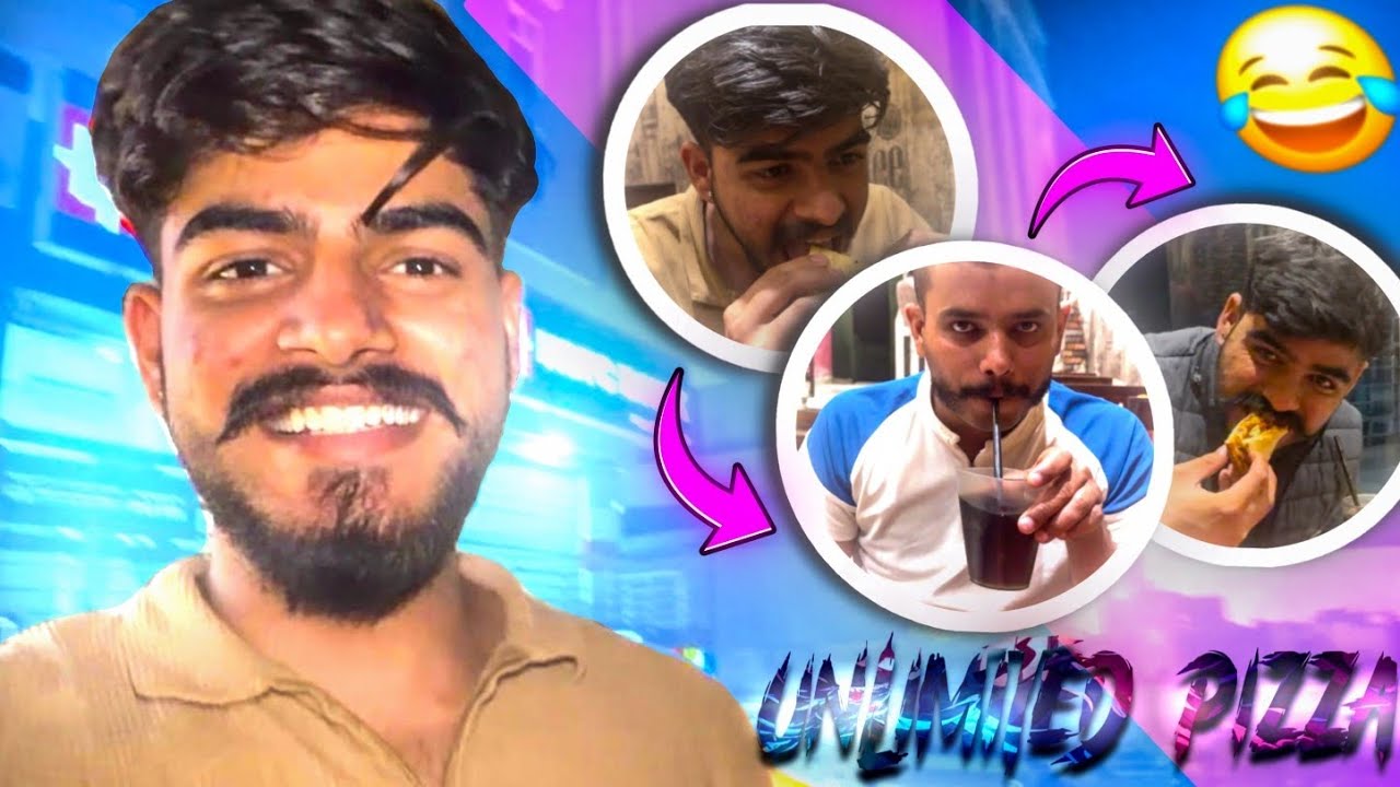 Bhaiyo ke sath unlimited pizza 🍕 
