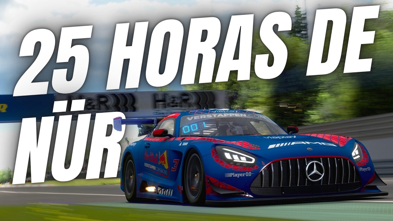 24 Horas se quedaban cortas... 1 HORA DANDO LA CHAPA y BATIENDO LA POLE de las 24H DE N&Uuml;RBURGRING