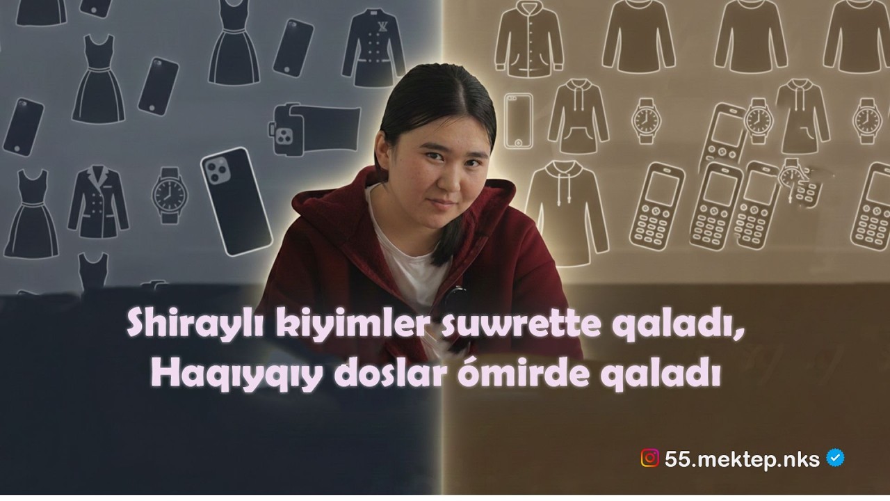 SHİRAYLÍ KİYİMLER SUWRETTE QALADÍ, HAQÍYQÍY DOSLAR ÓMİRDE QALADÍ!