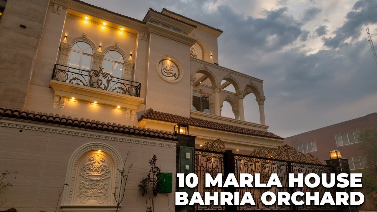 Experience Modern Elegance | 10 Marla House by Core Construction Solutions Bahria Orchard, Lahore