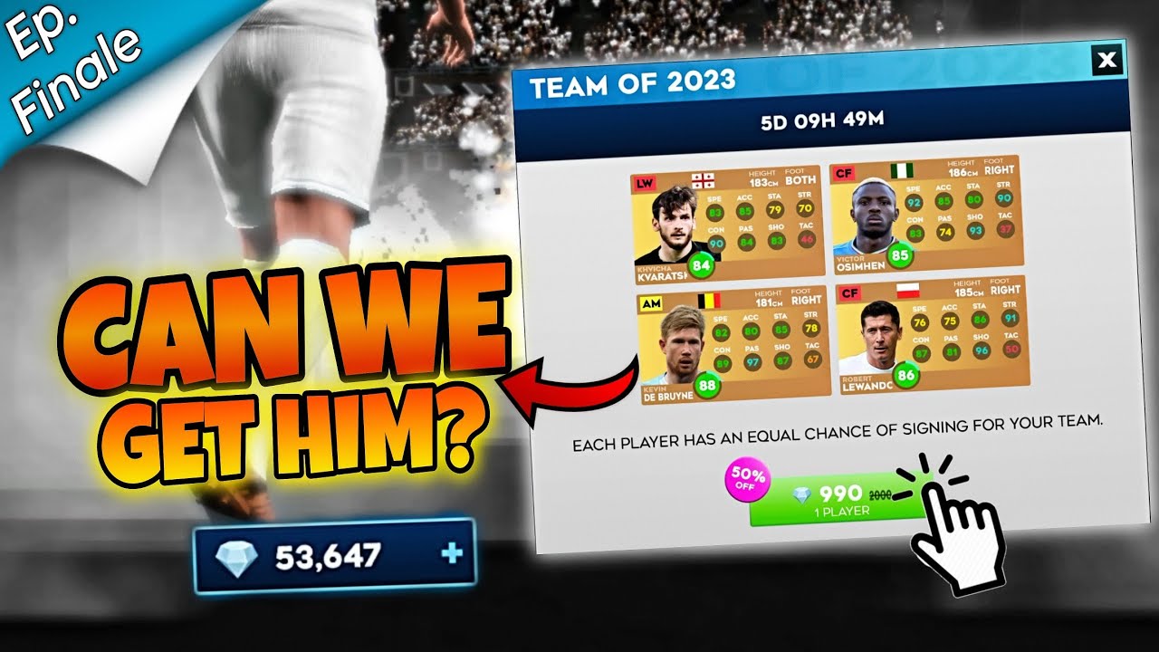 4000 Gems💎SPENT! CAN WE GET KDB? | Episode - Finale 🔧 Repairing My DLS Team Using 60k Free Gems🤑