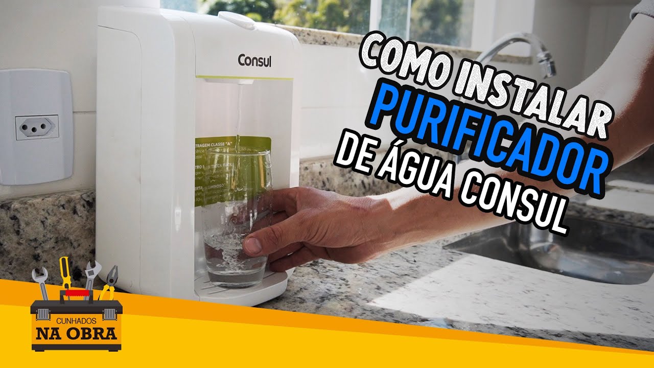 Como Instalar Purificador de Água Consul CPC31AB pela Torneira da Pia