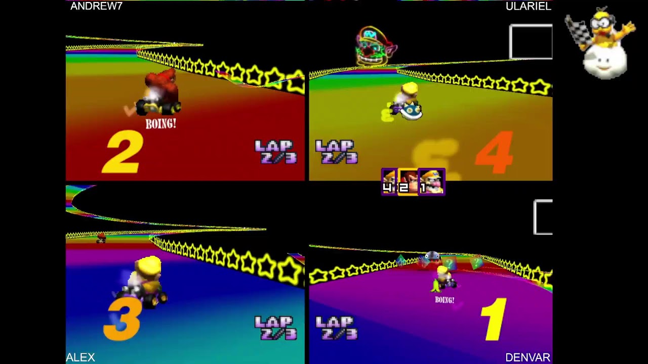 Mario Kart 64 Online (andrew-denvar-alex-ulariel)