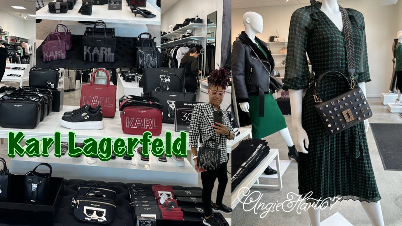 KARL LAGERFELD ☀️NEW FALL COLLECTION #angiehart67 #karllagerfeld