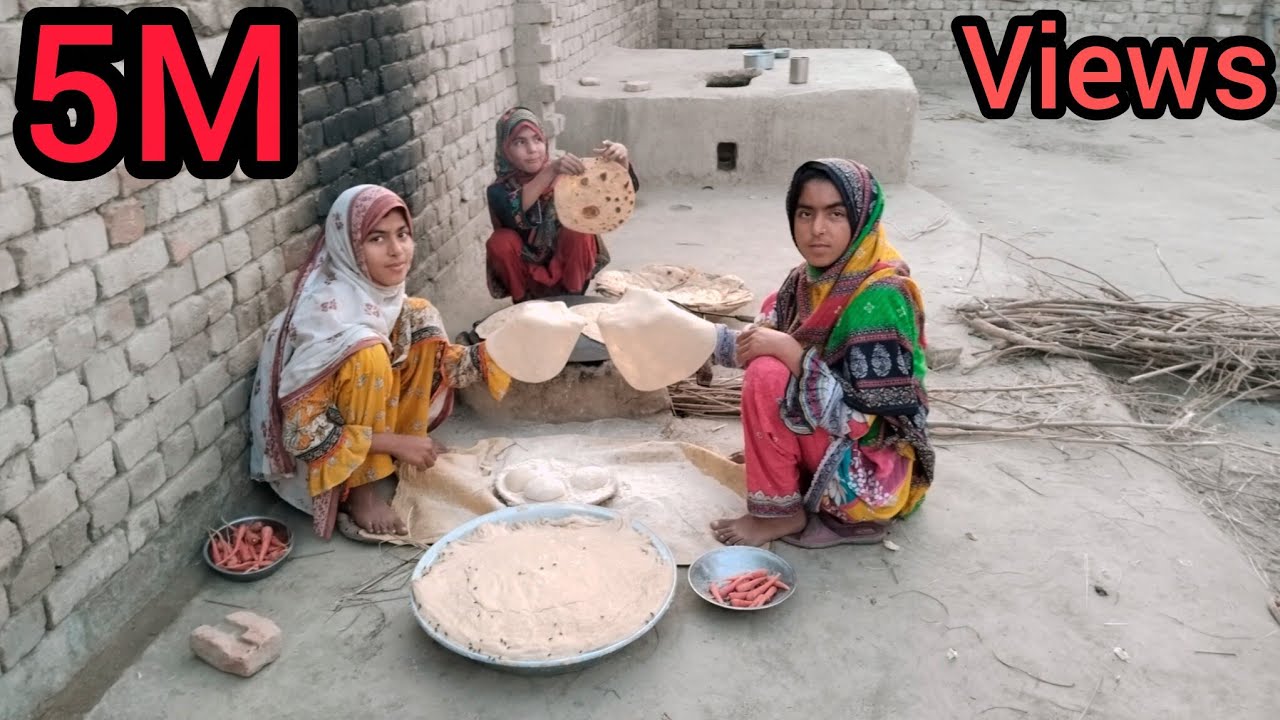SATVIK THALI BHO JAN : Cooking Desi village نیو برانڈ روٹی پکانے کا طریقہ 