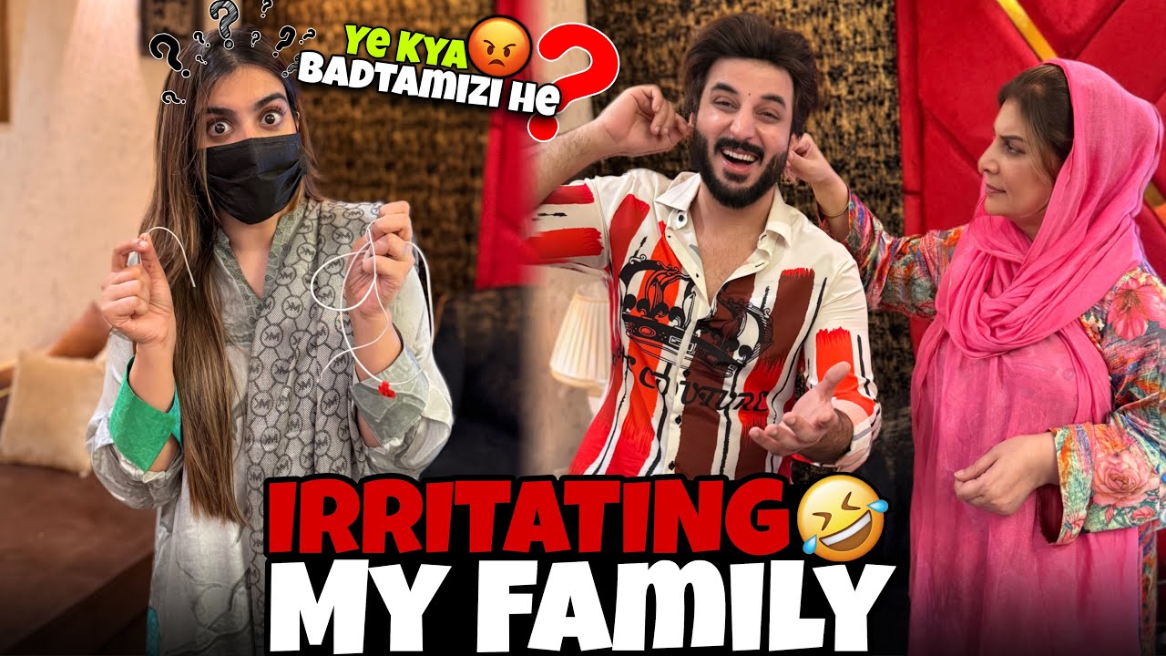 Irritating Family Members For 24 Hours 😜🤣😆