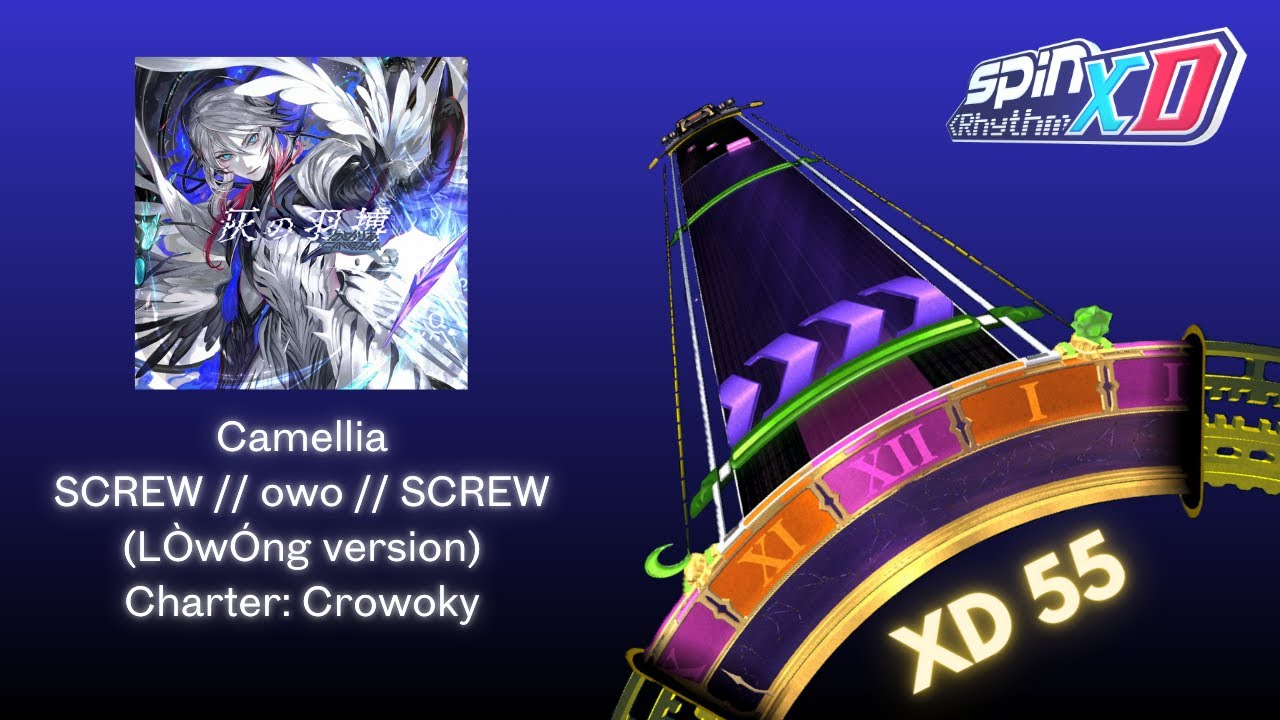 SRXD Custom: Camellia - SCREW // owo // SCREW (LÒwÓng version) | Charted by Crowoky
