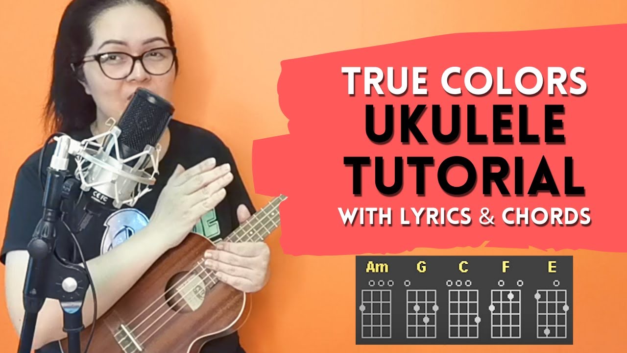 True Colors - Cyndi Lauper (UKULELE TUTORIAL)
