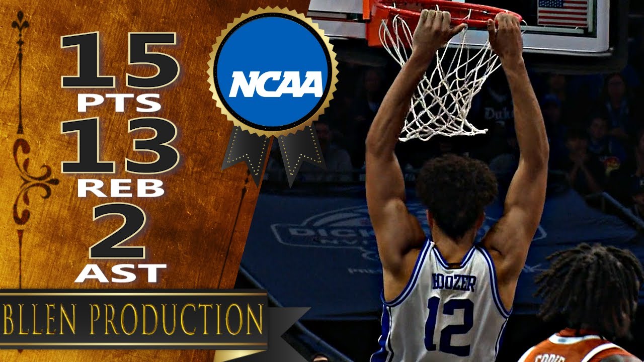 Cameron Boozer ('07) Debut－15 Pts, 13 Reb Highlights｜Texas Longhorns vs Duke Blue Devils｜2025.11.04