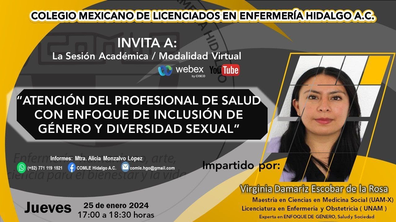 ATENCIÓN PROFESIONAL DE SALUD CON ENFOQUE DE INCLUSIÓN DE GENERO Y DIVERSIDAD SEXUAL
