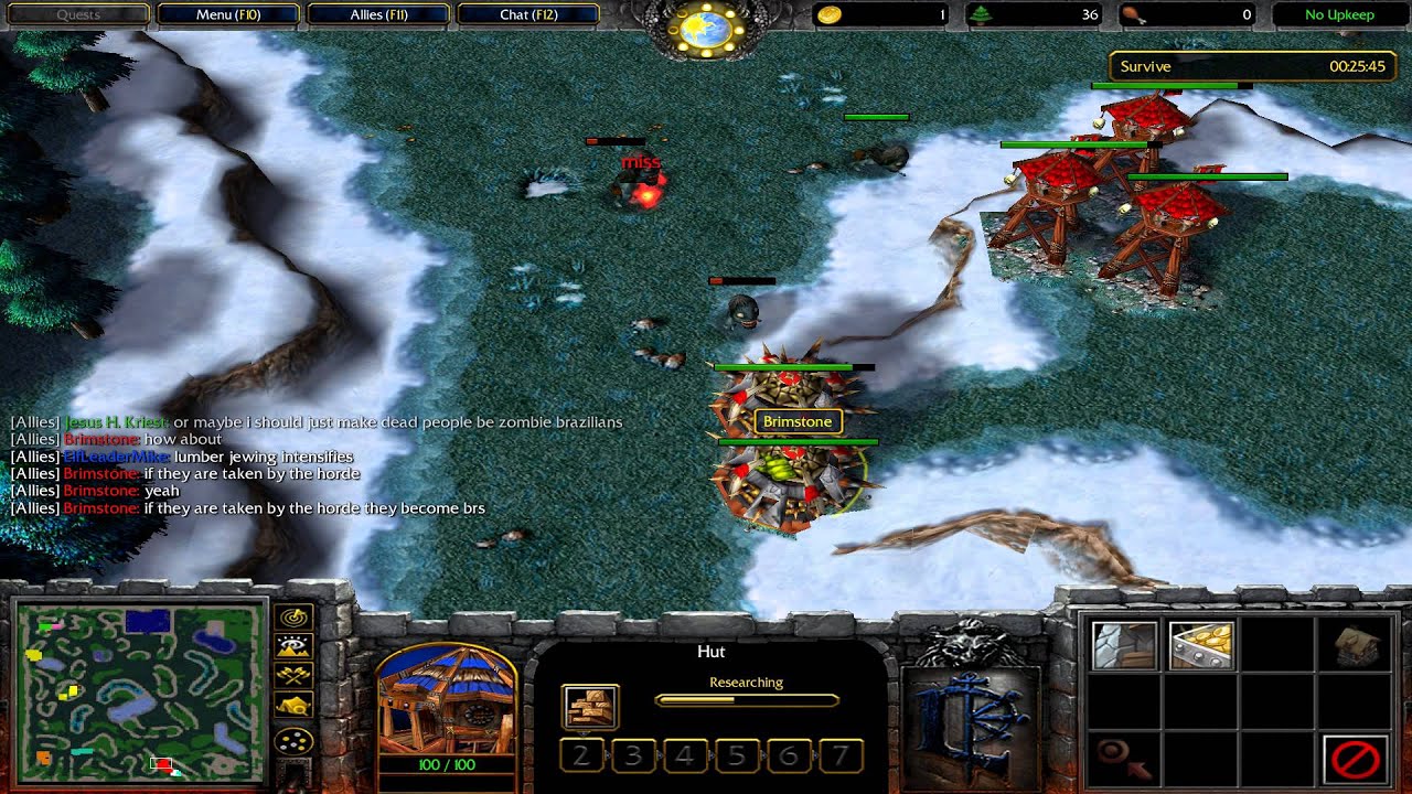 Warcraft 3 TFT - Attack of the Brazilians #1