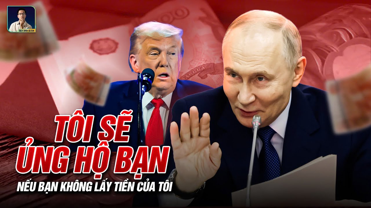 ÔNG PUTIN SẼ GÓP 1 TỶ USD CHO HỘI ĐỒNG HOÀ BÌNH, NHƯNG LÀ TỪ TÀI SẢN BỊ CHÂU ÂU VÀ MỸ ĐÓNG BĂNG