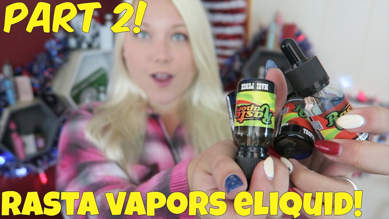 Rasta Vapors eLiquid Part 2! | TiaVapes Review
