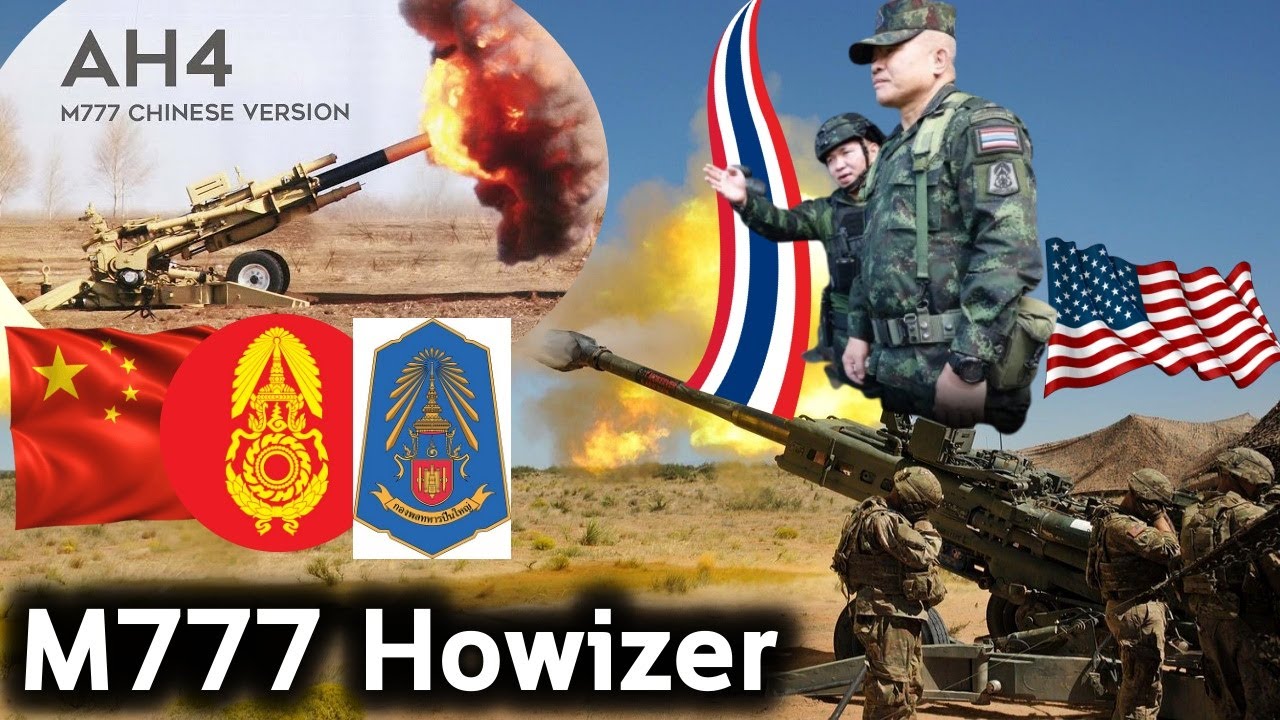 อันไหนถล่มเขมรดีกว่ากัน?  ปืนใหญ่ M777A2 อังกฤษ(ชิ้นส่วนสหรัฐ)หรือจีน AH4 ทัพบกไทย เล็งเลือก 2 ค่าย
