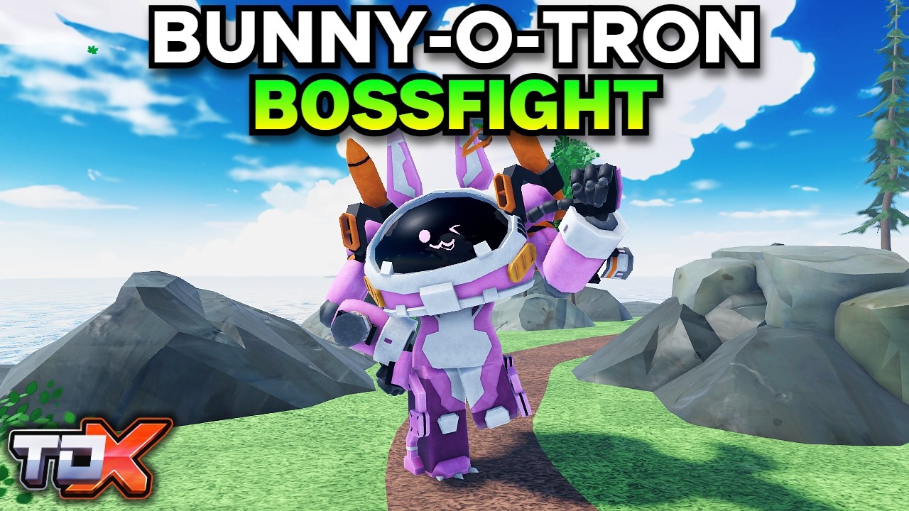 TDX Bunny-O-Tron Boss Fight (Wave 5) | Easter Event 2026 Normal