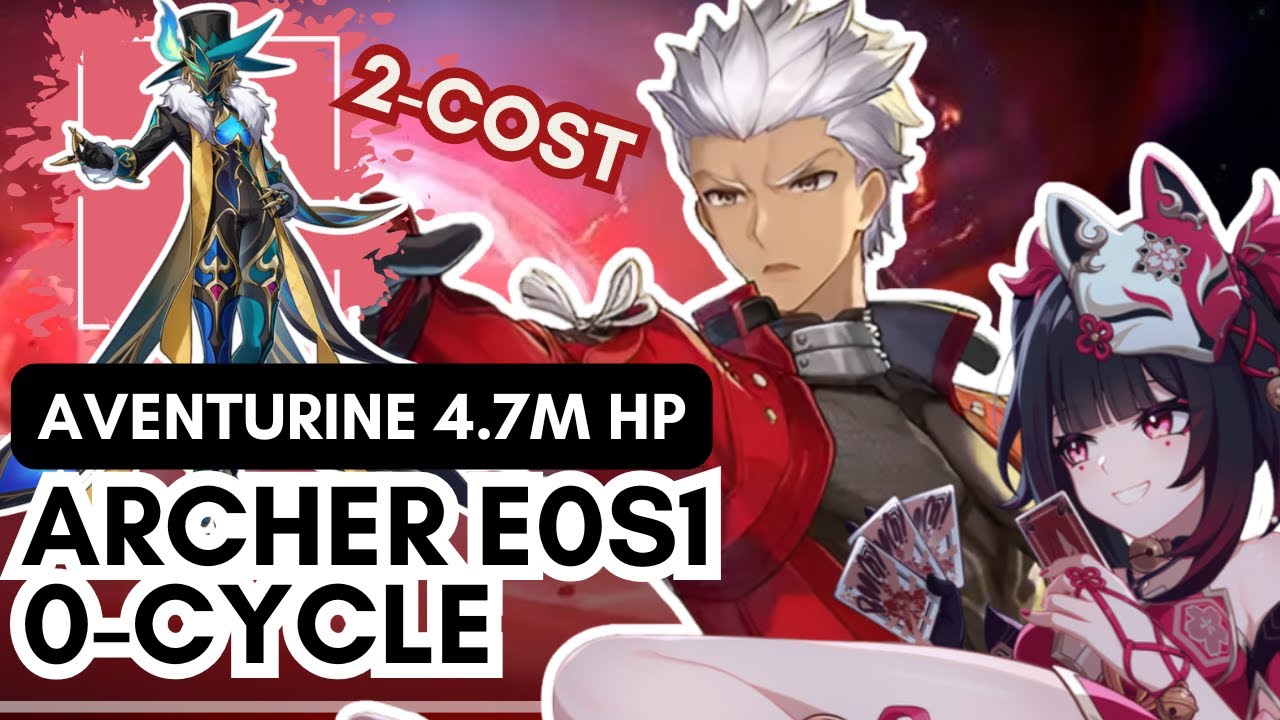 2-cost Archer x Sparkle Destroys Aventurine MoC v3.5 (0-cycle) - Archer E0S1