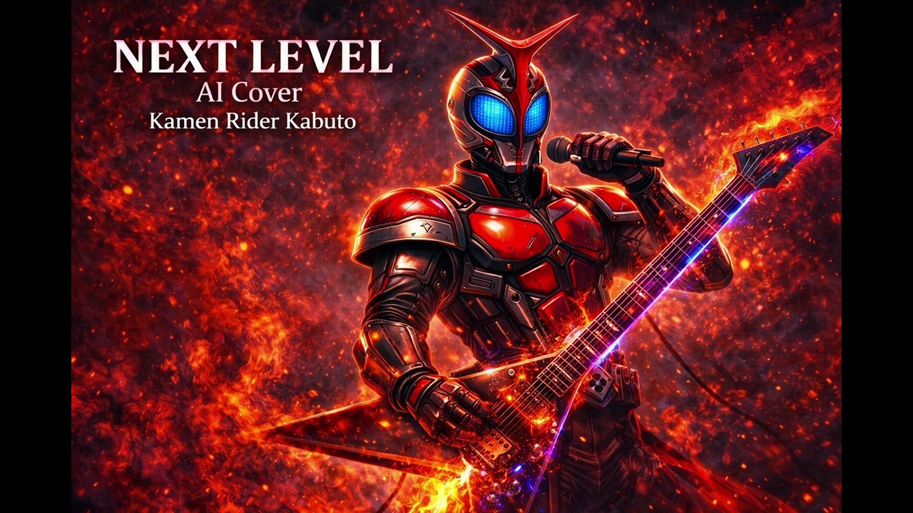 仮面ライダーカブト「NEXT LEVEL」Digital Progressive Metal ver. (AI Cover)