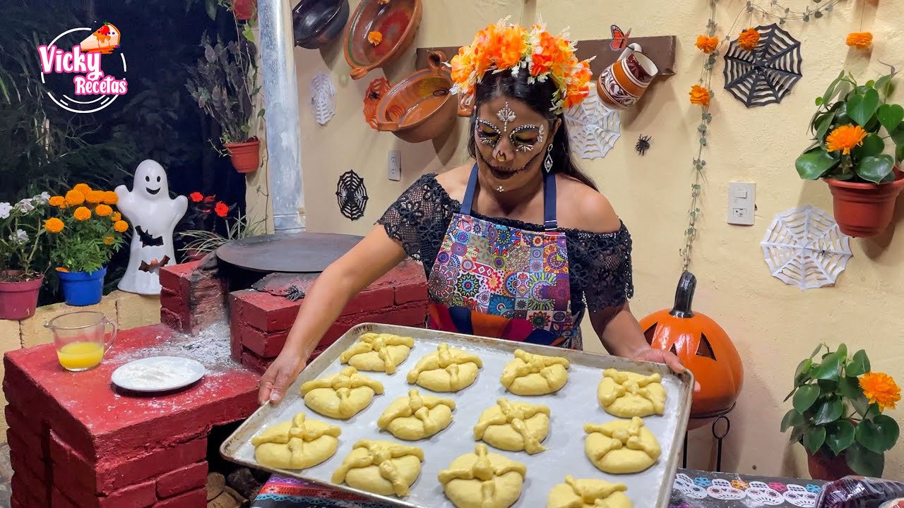 Más Barato y Más Rico Que En La Panadería Pan de Muerto Relleno