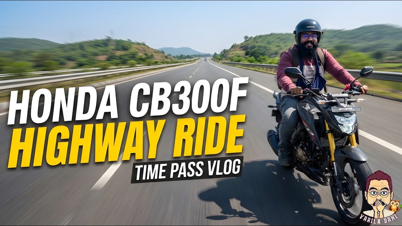 Cruising: Relaxing Honda CB300F Ride