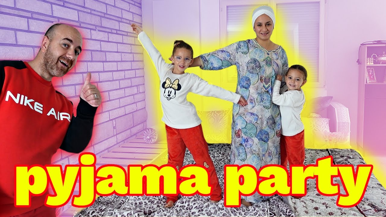 SOIREE PYJAMA et PYJAMA PARTY en FAMILLE