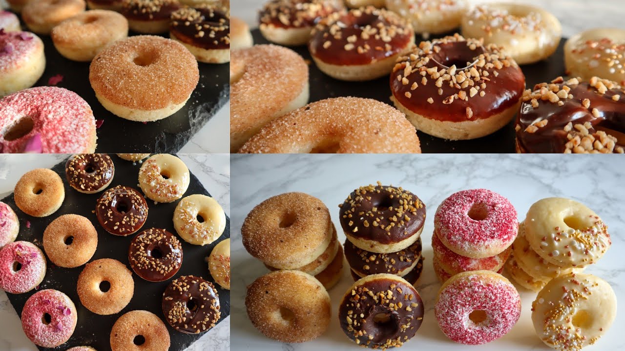 How to Make Baked Donuts | Easy and Quick | No-Kneading & No-Yeast 🍩