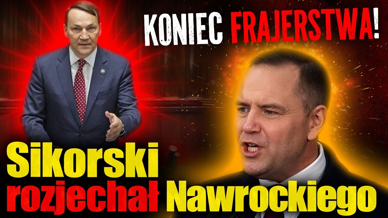 Koniec frajerstwa. Sikorski rozjechał Nawrockiego. Major wywiadu Robert Cheda