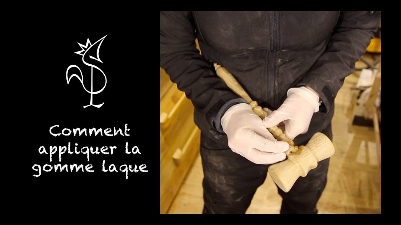 Comment appliquer la gomme laque