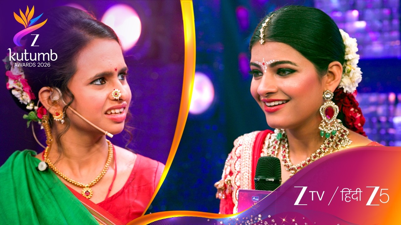 Zee Kutumb Awards 2026 | Digital Studio | Saru , Jalebi Bai aur Electric Baba Challenge