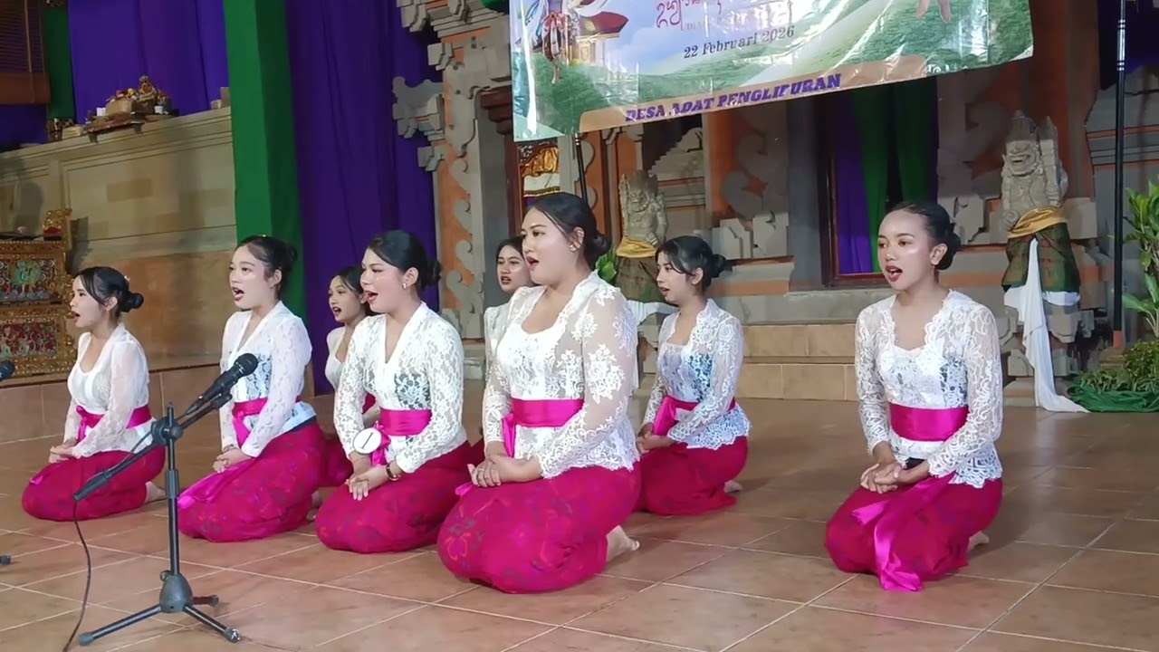 Kidung Wargasari khas Desa Adat Penglipuran