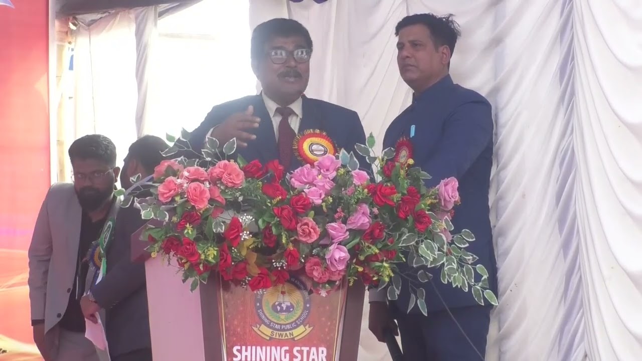 An inspiring Annual Day address by Prof. Dr. Haroon Shailendra, igniting dreams and excellence today