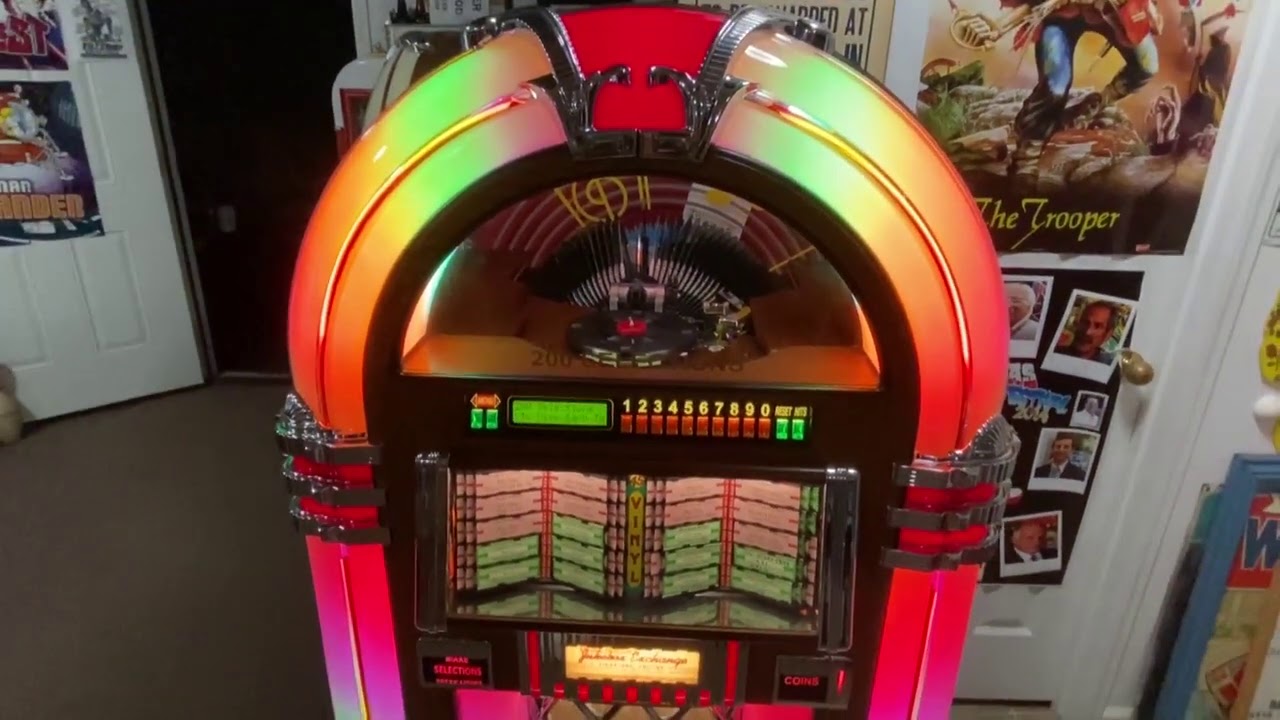Unboxing & Setup of the 200 Select Vinyl Rock-Ola Bubbler Jukebox