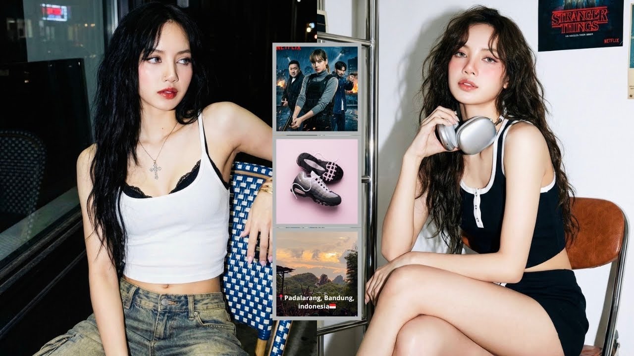 LISA BLACKPINK Filming Netflix 