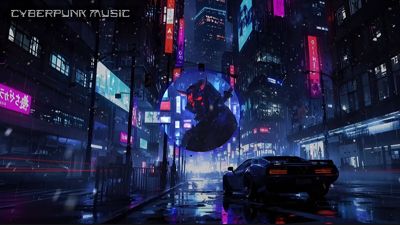 Cyberpunk Background Music | Futuristic Techno Instrumental Bass Boosted