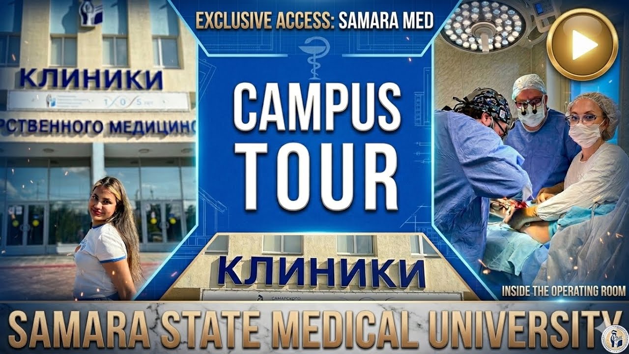 Samara State Medical University Campus Tour 2025 | Life, Hostel, Labs & More! 🇷🇺 | Must Watch