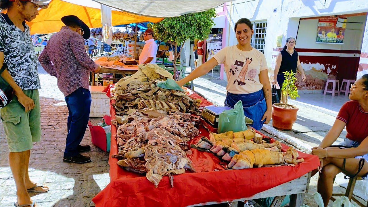 FEIRA DE RUA EM VENTUROSA PERNAMBUCO COM SUAS CULTURAS E TRADIÇÕES NORDESTINA