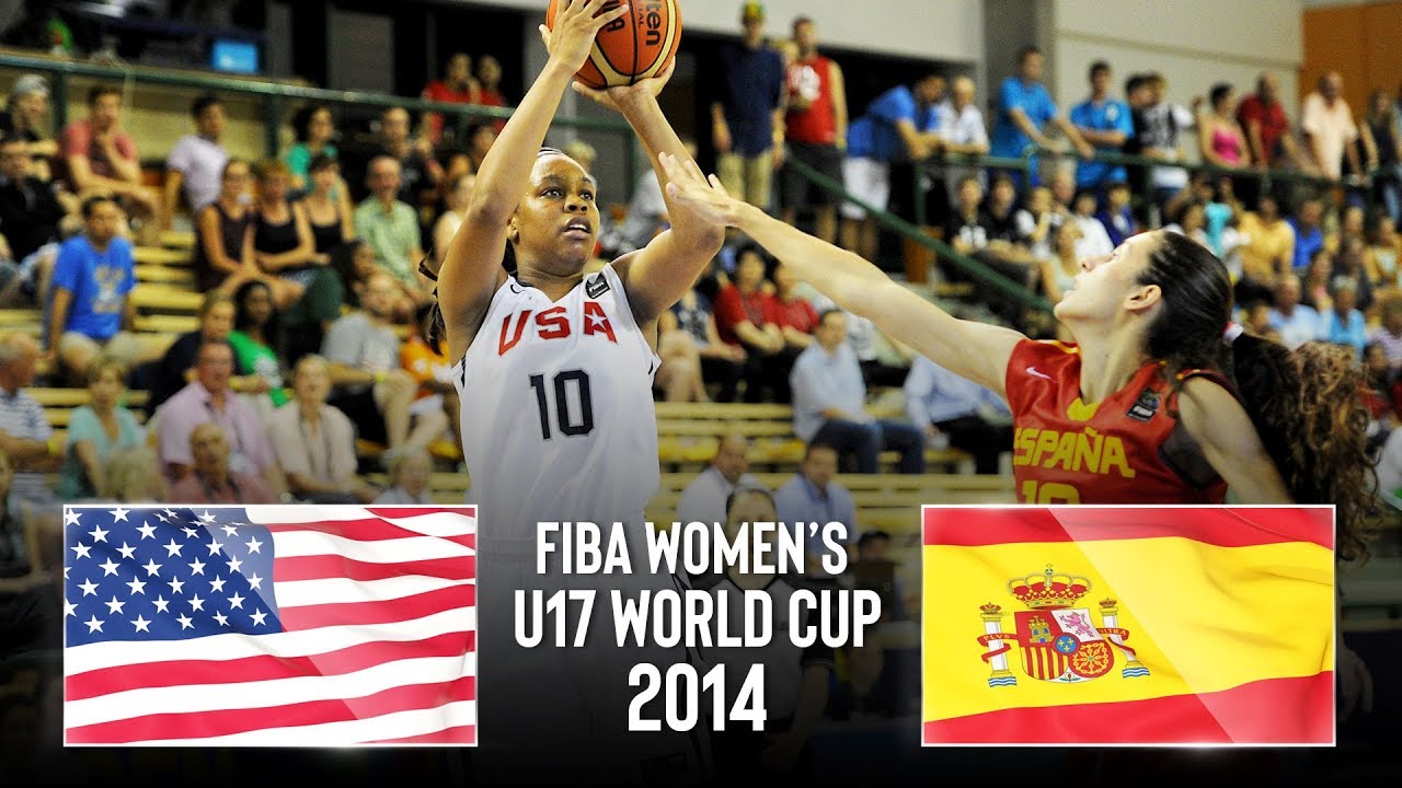 USA 🇺🇸 v Spain 🇪🇸 | Classic Full Games - FIBA Women's U17 World Cup 2014