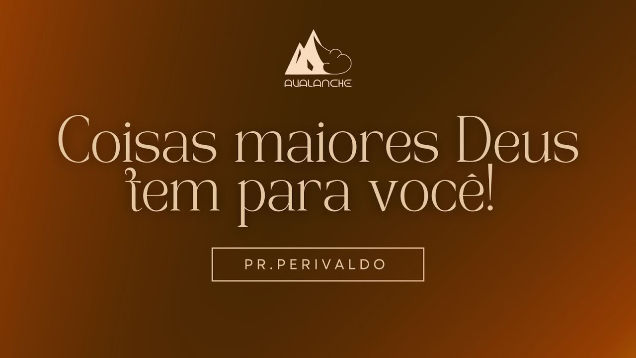 Coisas maiores Deus Tem Para Você! - Culto 22/01/2026