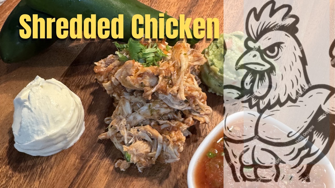 Flavor Bomb Shredded Chicken