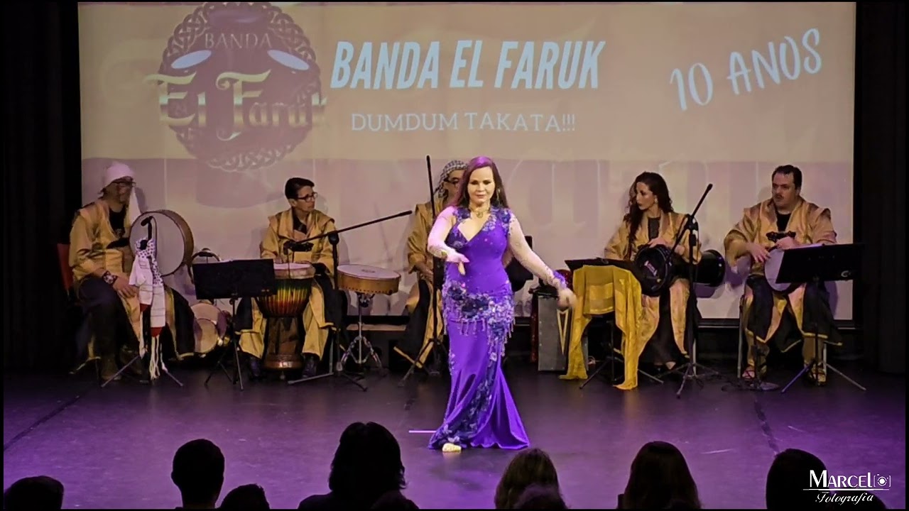 Aziza com Banda El Faruk